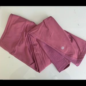 Lululemon pink leggings